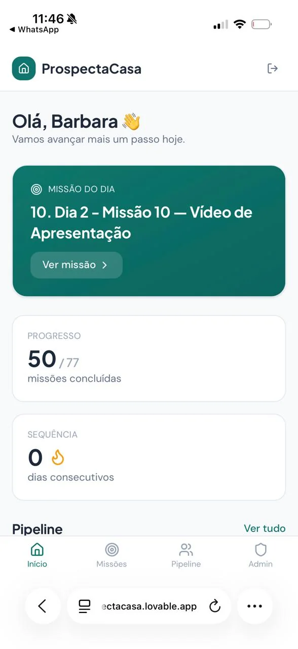Aplicativo ProspectaCasa